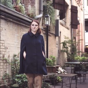 FRNCH Navy Swing Cape